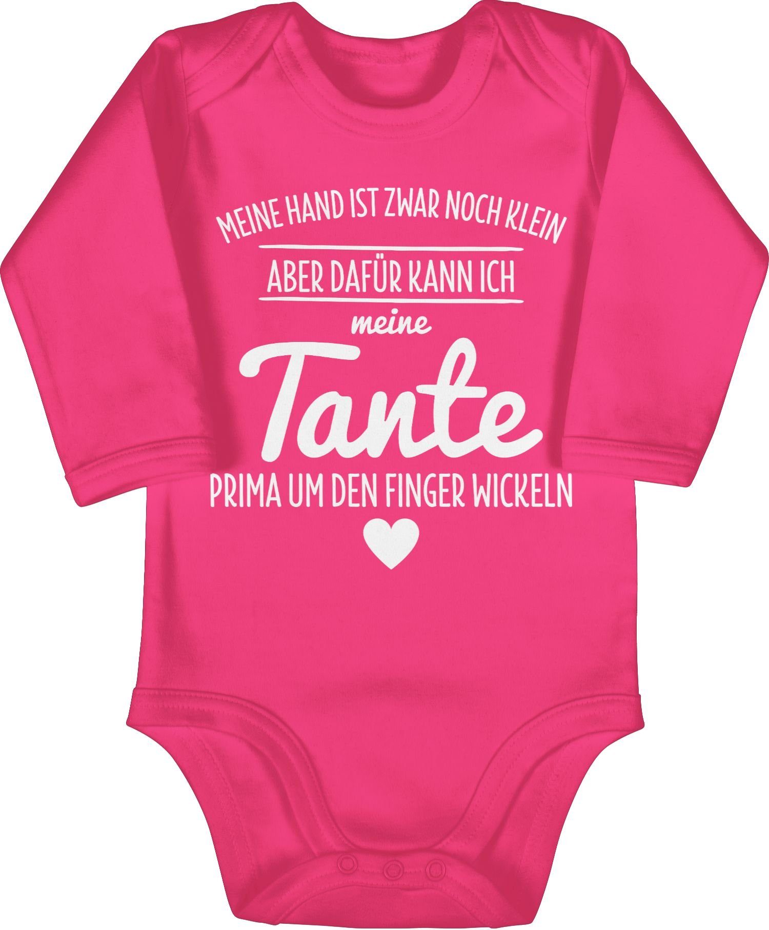 Shirtracer Shirtbody »Tante um den Finger wickeln Statement Sprüche